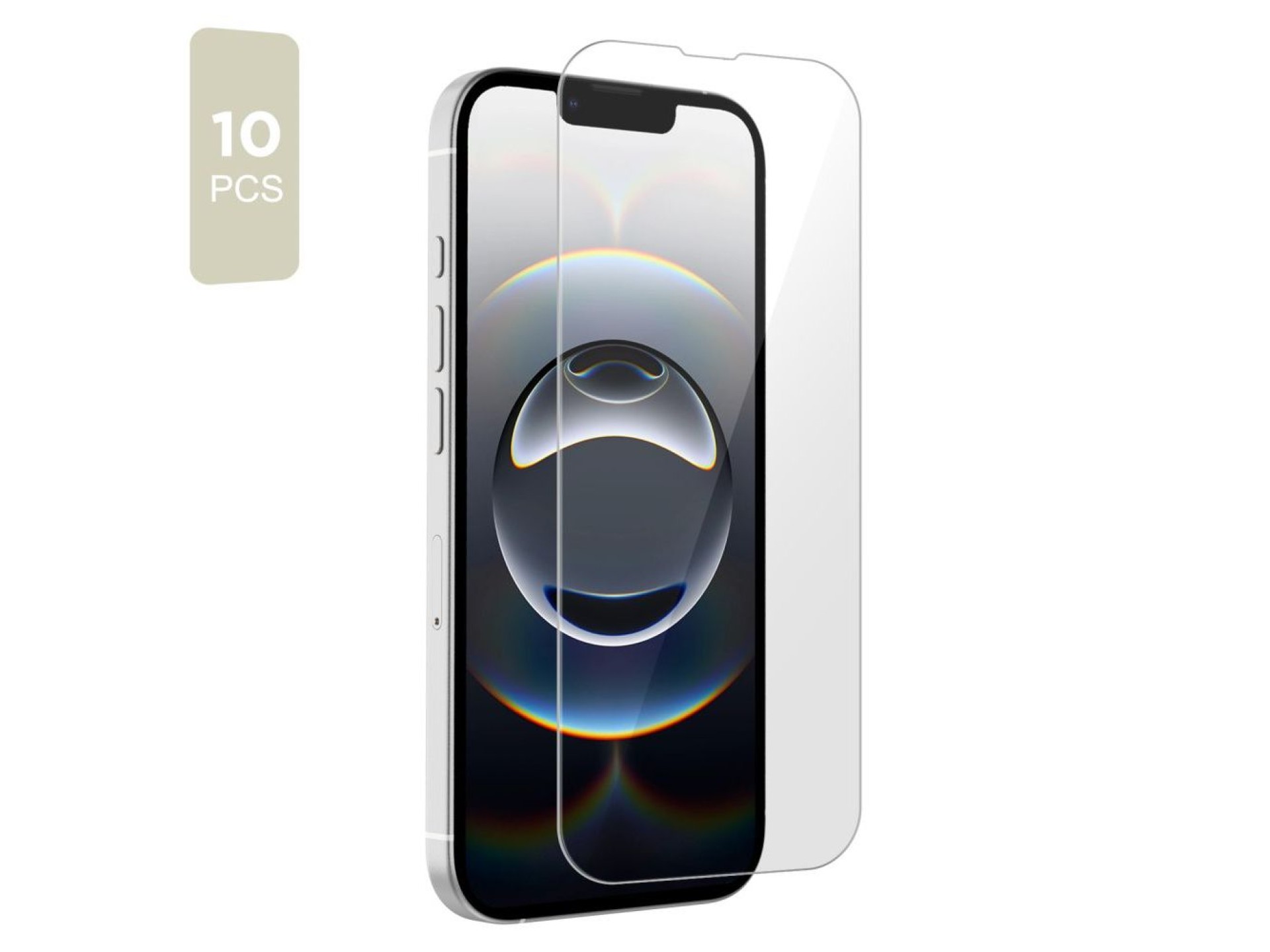 Tech-Protect Tempered Glass Bundle 10-pack for iPhone 13 / 13 Pro / 14 / 16e / 17e