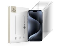 Kit com 10 pel�culas de vidro temperado Tech-Protect para iPhone 15 Pro Max