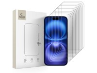 Kit com 10 películas de vidro temperado Tech-Protect para iPhone 15 / 15 Pro / 16 Kit com 10 películas de vidro temperado Tech-Protect para iPhone 15 / 15 Pro / 16