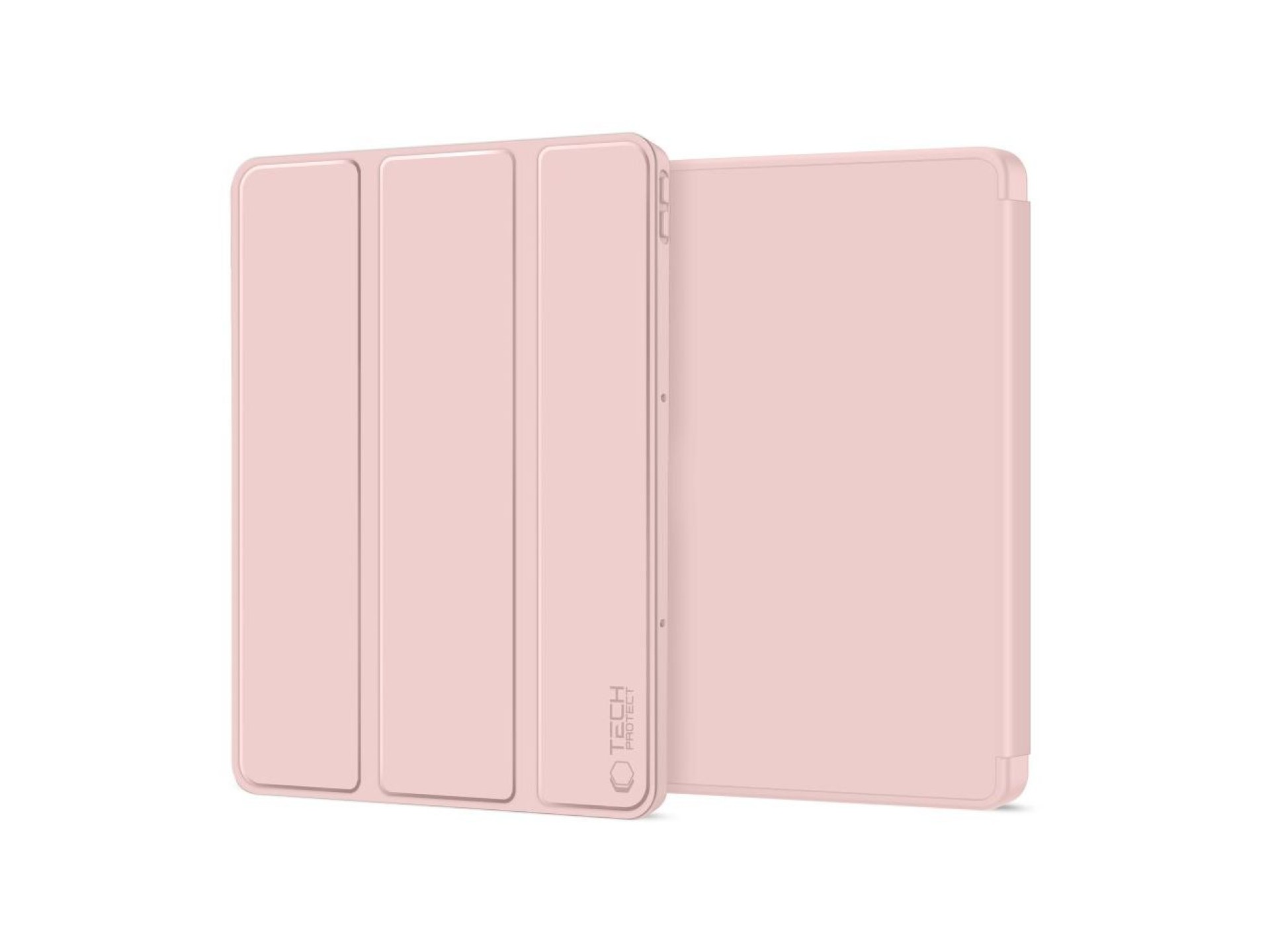 Capa protetora TechProtect SmartCase para Lenovo Idea Tab Plus 12.1 TB-361 - Rosa