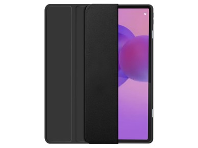 Capa TechProtect SmartCase com caneta para Lenovo Idea Tab Plus 12.1 TB-361 - preta