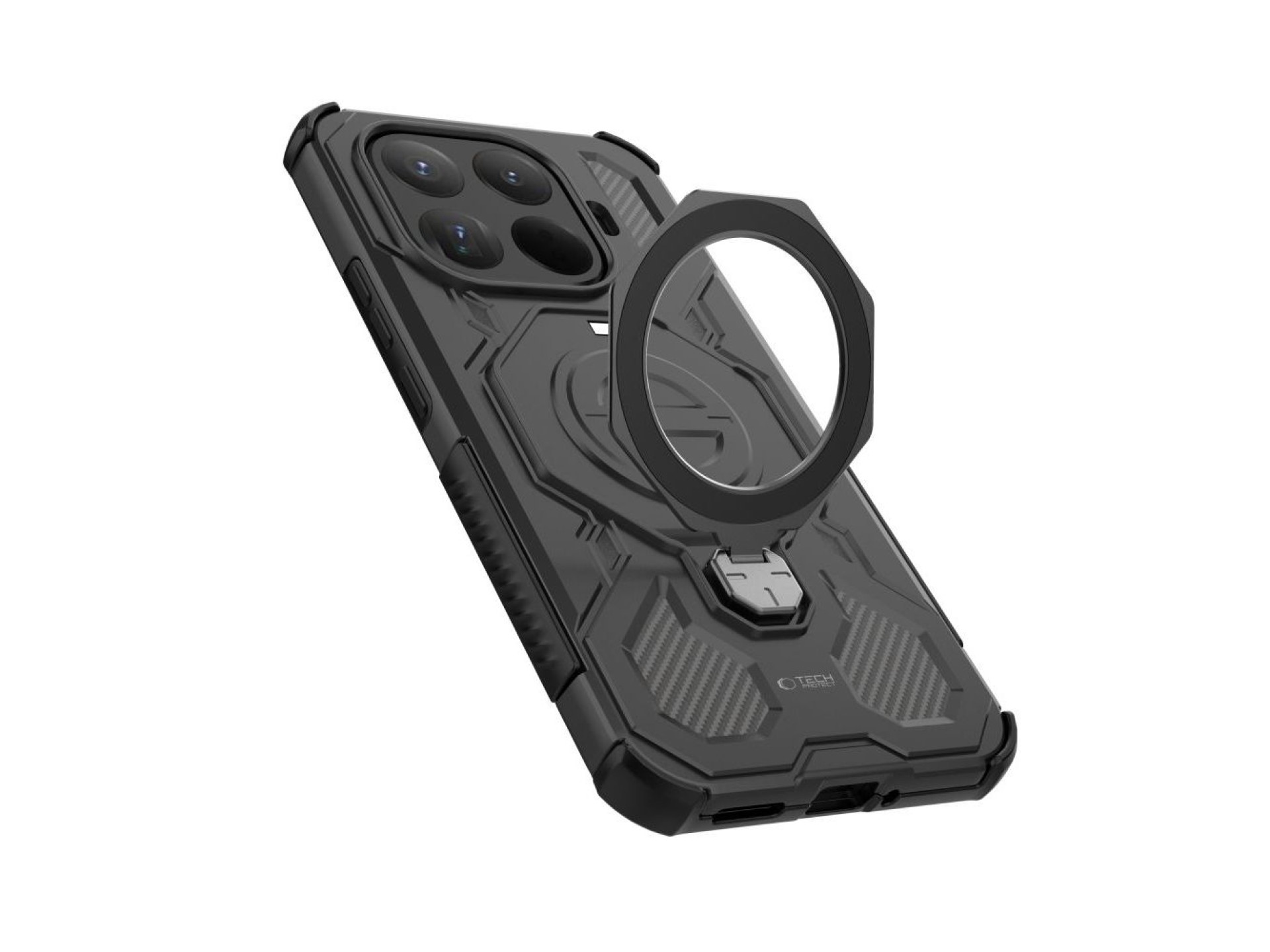 Capa Tech-Protect TacticStand MagSafe para Xiaomi 15T Pro - preta
