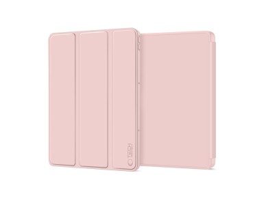 Capa protetora TechProtect SmartCase para Lenovo Idea Tab Plus 12.1 TB-361 - Rosa