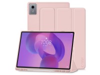 Capa protetora TechProtect SmartCase para Lenovo Idea Tab Plus 12.1 TB-361 - Rosa