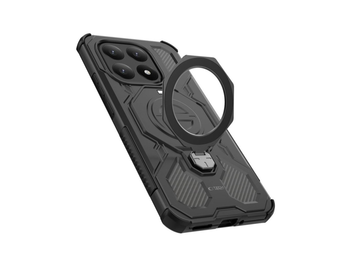 Funda Tech-Protect TacticStand MagSafe para Xiaomi 15T - negra