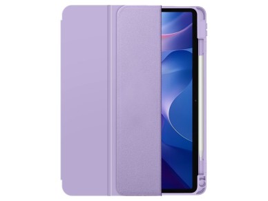 Capa Tech-Protect SmartCase Pen para Xiaomi Redmi Pad 2 11.0 - roxa
