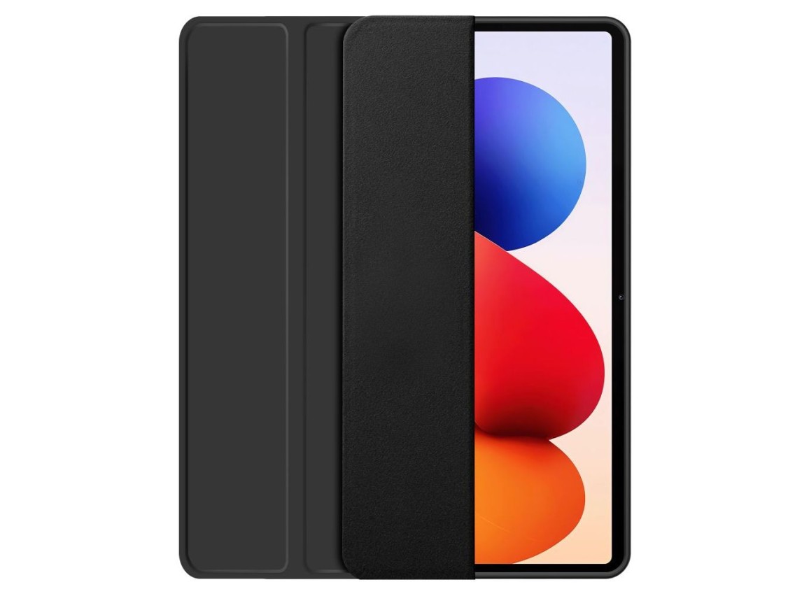 Capa com Caneta TechProtect SmartCase para Xiaomi Poco Pad M1 / ??Redmi Pad 2 Pro 12.1 - Preta