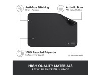 Tech-Protect A100 Mouse Pad 35 x 25 cm - Black Tech-Protect A100 Mouse Pad 35 x 25 cm - Black