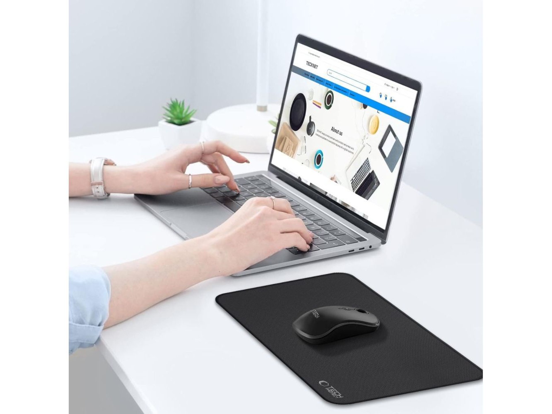 Tech-Protect A100 Mouse Pad 35 x 25 cm - Black