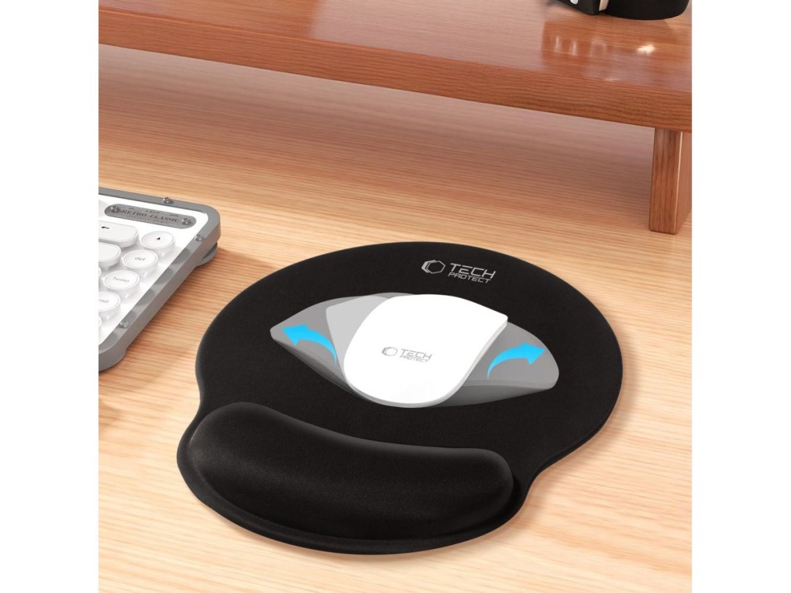 Tapete Tech-Protect A200 25 x 22,5 cm - Preto
