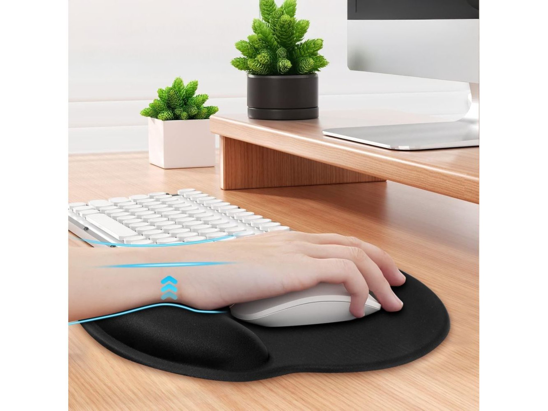Tapete Tech-Protect A200 25 x 22,5 cm - Preto