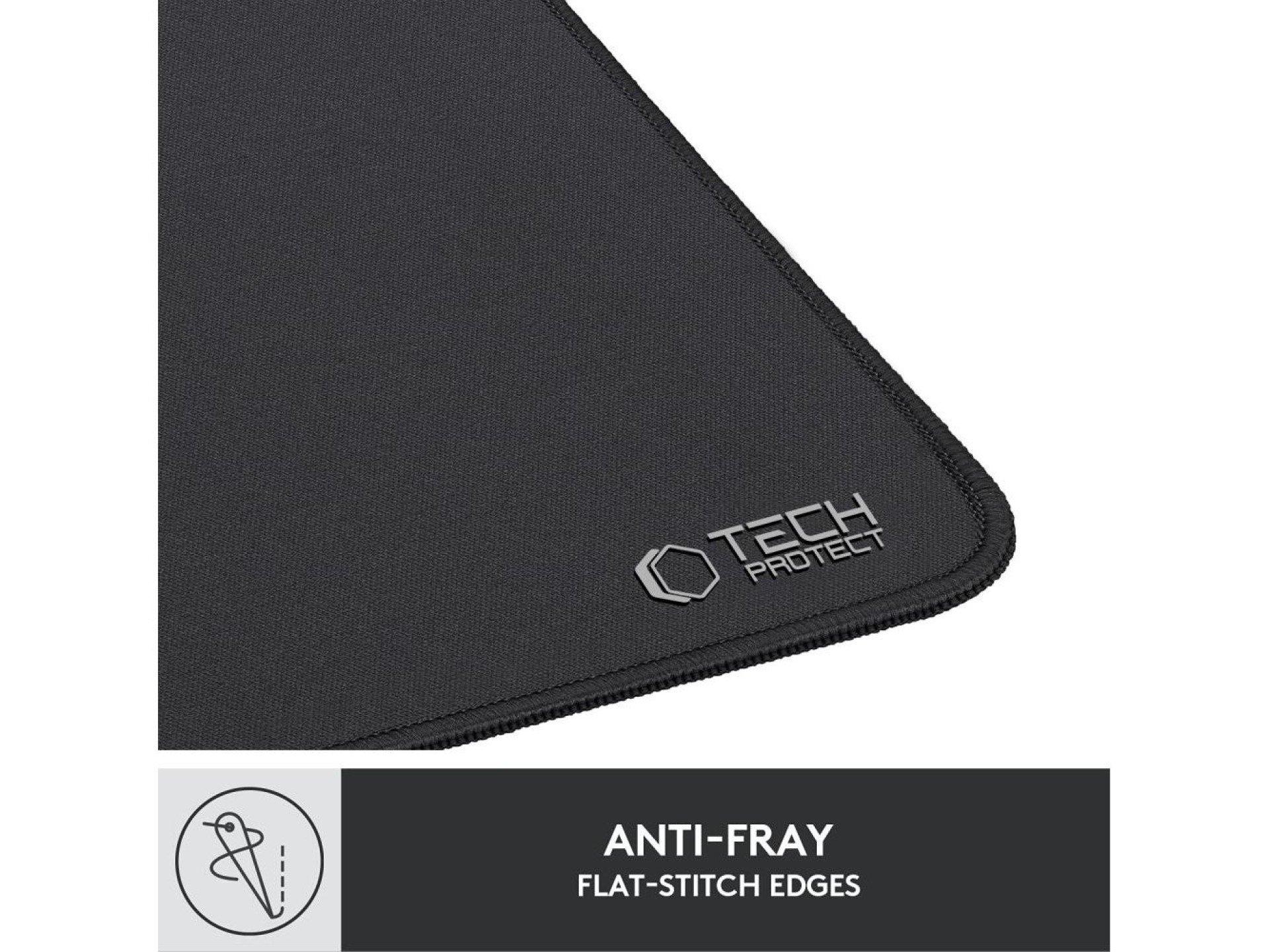 Tech-Protect A100 Mouse Pad 35 x 25 cm - Black