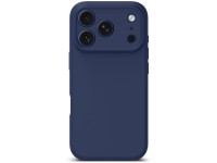 Capa de silicone Tech-Protect MagSafe para iPhone 17 Pro - Azul Marinho Capa de silicone Tech-Protect MagSafe para iPhone 17 Pro - Azul Marinho