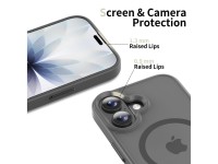 Capa Tech-Protect MagMat MagSafe para iPhone 17 - Cinza Capa Tech-Protect MagMat MagSafe para iPhone 17 - Cinza
