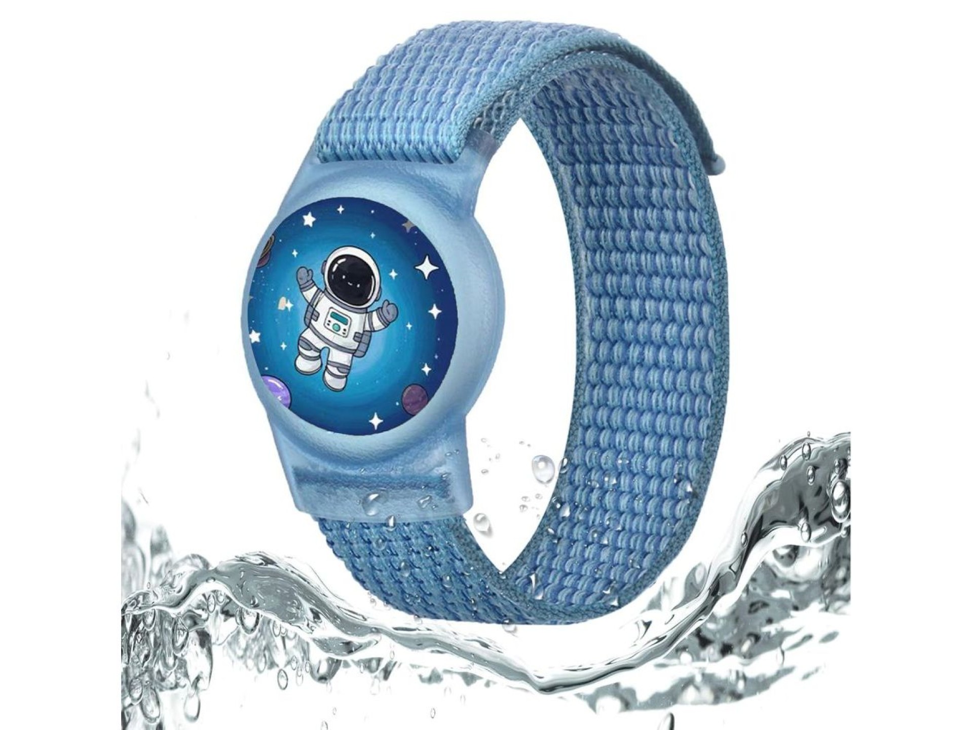 Pulseira de nylon Tech-Protect para Apple AirTag 1/2 - Azul