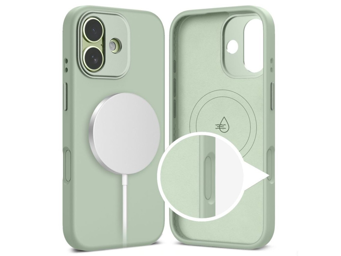 Capa Tech-Protect Uniq MagSafe para iPhone 17 - verde