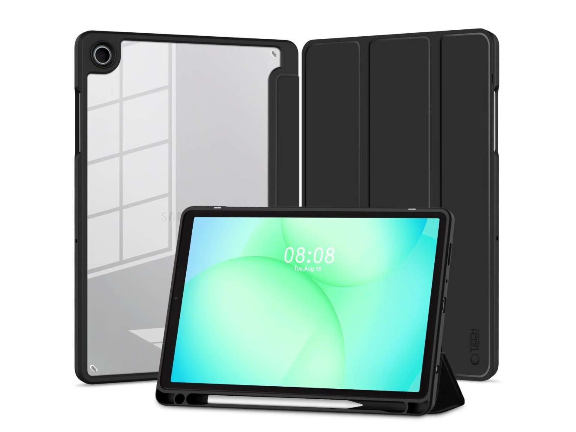 Capa híbrida Tech-Protect SC Pen para Samsung Galaxy Tab A9 / A11 8.7 X110 / X115 / X133 / X135 - Pr