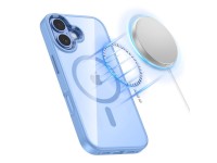 Tech-Protect MagMat MagSafe Case for iPhone 17 - Transparent Blue Tech-Protect MagMat MagSafe Case for iPhone 17 - Transparent Blue