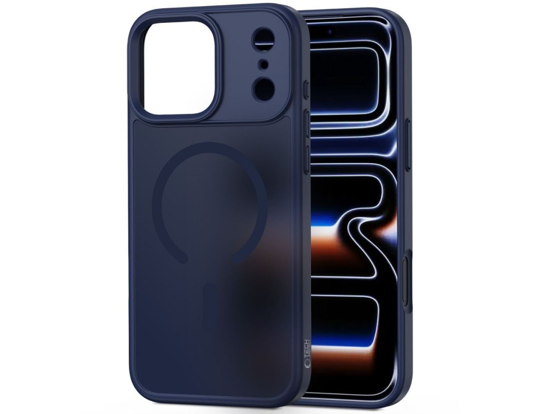Tech-Protect MagMat MagSafe Case for iPhone 17 Pro Max - Navy Blue