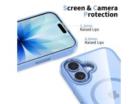 Tech-Protect MagMat MagSafe Case for iPhone 17 - Transparent Blue Tech-Protect MagMat MagSafe Case for iPhone 17 - Transparent Blue