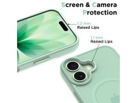 Tech-Protect MagMat MagSafe Case for iPhone 17 - Transparent Green Tech-Protect MagMat MagSafe Case for iPhone 17 - Transparent Green