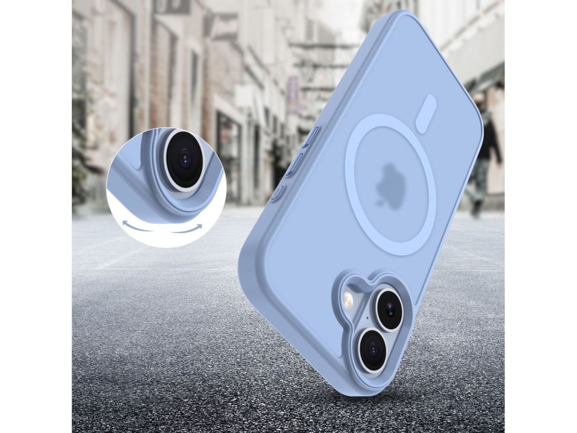 Tech-Protect MagMat MagSafe Case for iPhone 17 - Blue\