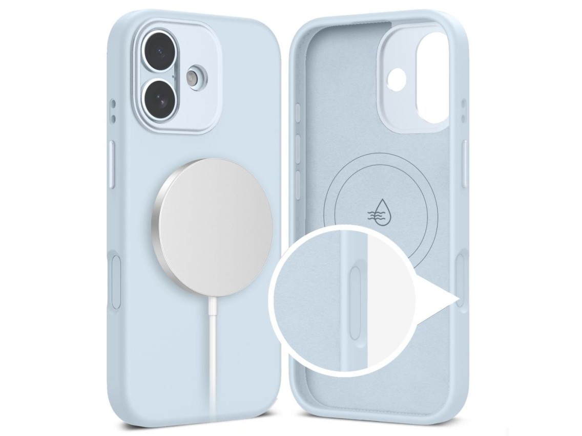 Capa Tech-Protect Uniq MagSafe para iPhone 17 - azul