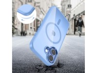 Tech-Protect MagMat MagSafe Case for iPhone 17 - Transparent Blue Tech-Protect MagMat MagSafe Case for iPhone 17 - Transparent Blue