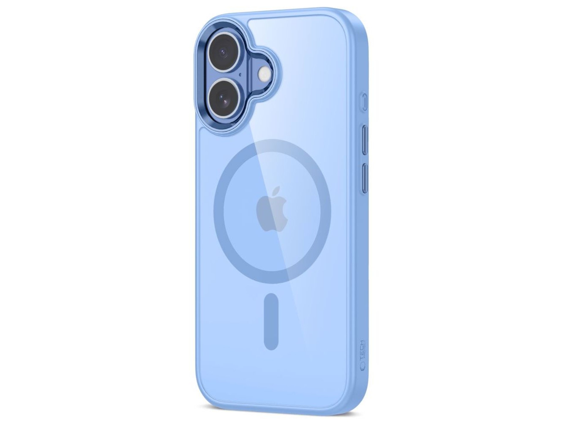 Tech-Protect MagMat MagSafe Case for iPhone 17 - Transparent Blue