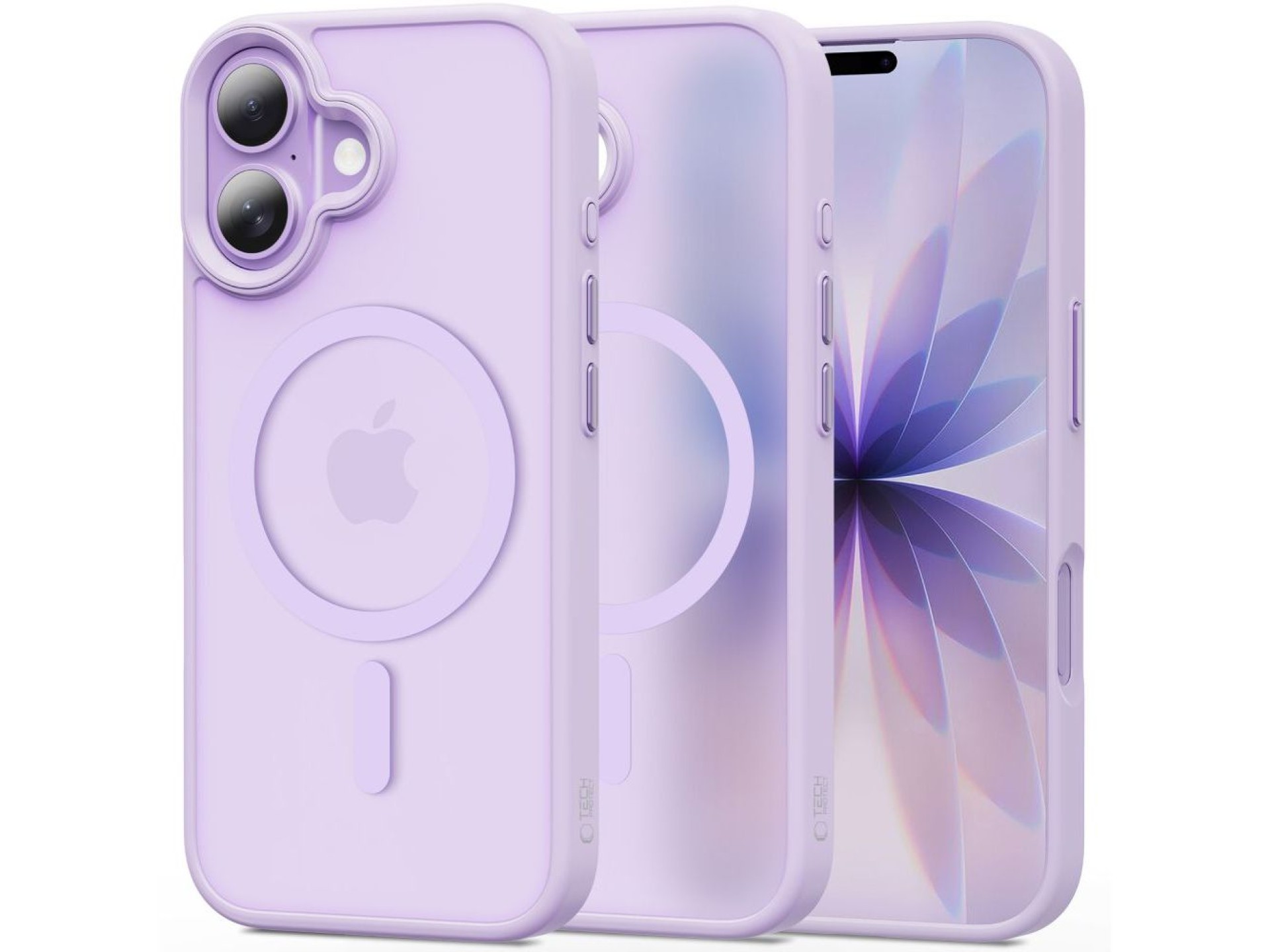 Tech-Protect MagMat MagSafe Case for iPhone 17 - Purple