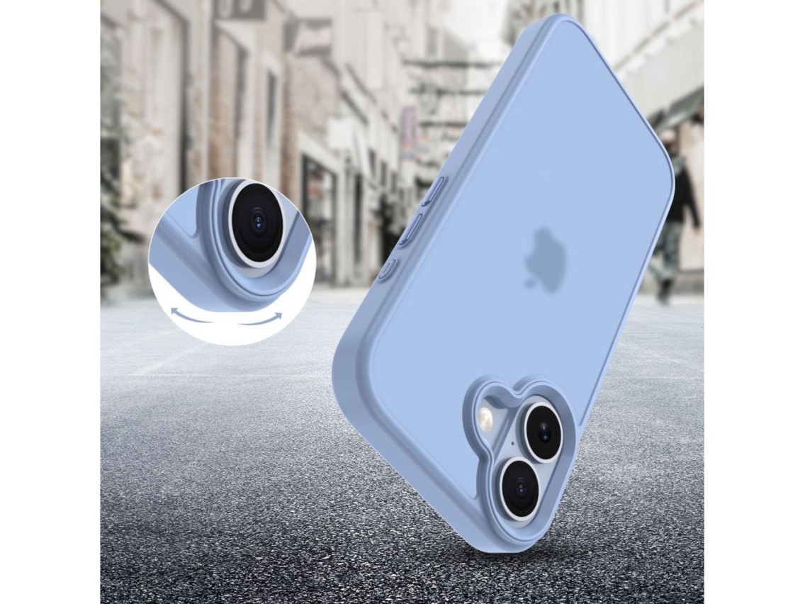 Tech-Protect MagMat iPhone 17 Case - Blue