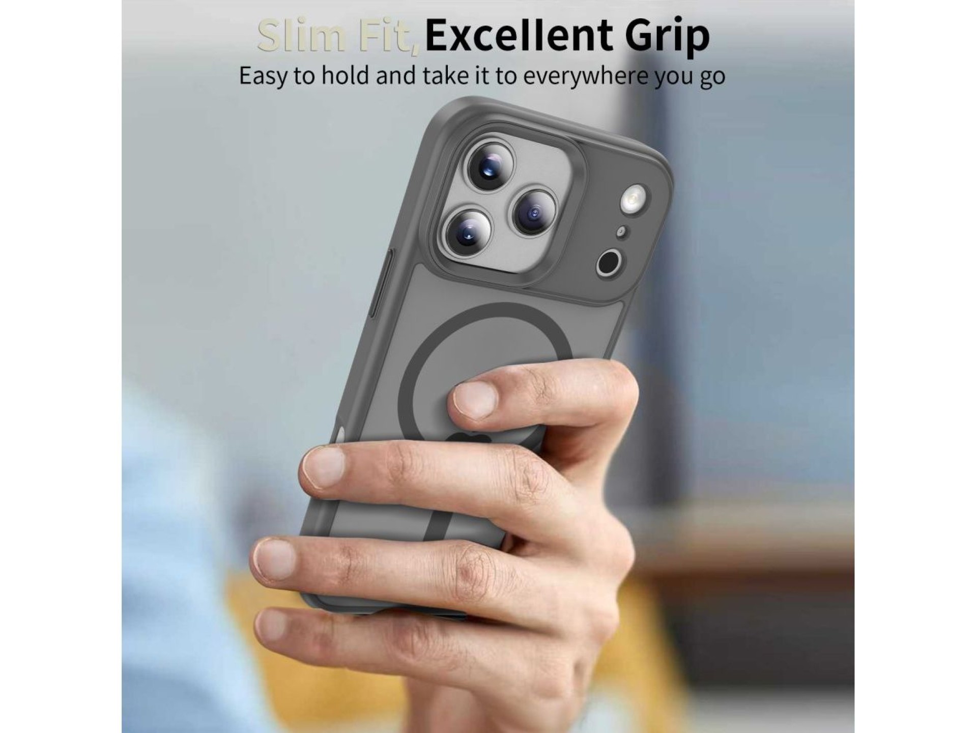 Tech-Protect MagMat MagSafe Case for iPhone 17 Pro - Gray