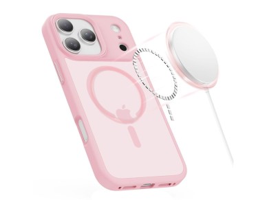 Tech-Protect MagMat MagSafe Case for iPhone 17 Pro Max - Pink Tech-Protect MagMat MagSafe Case for iPhone 17 Pro Max - Pink