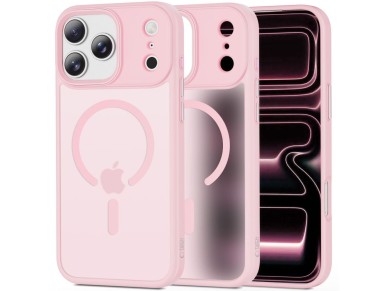 Tech-Protect MagMat MagSafe Case for iPhone 17 Pro Max - Pink Tech-Protect MagMat MagSafe Case for iPhone 17 Pro Max - Pink