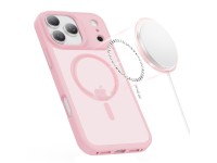 Capa Tech-Protect MagMat MagSafe para iPhone 17 Pro - Rosa Capa Tech-Protect MagMat MagSafe para iPhone 17 Pro - Rosa