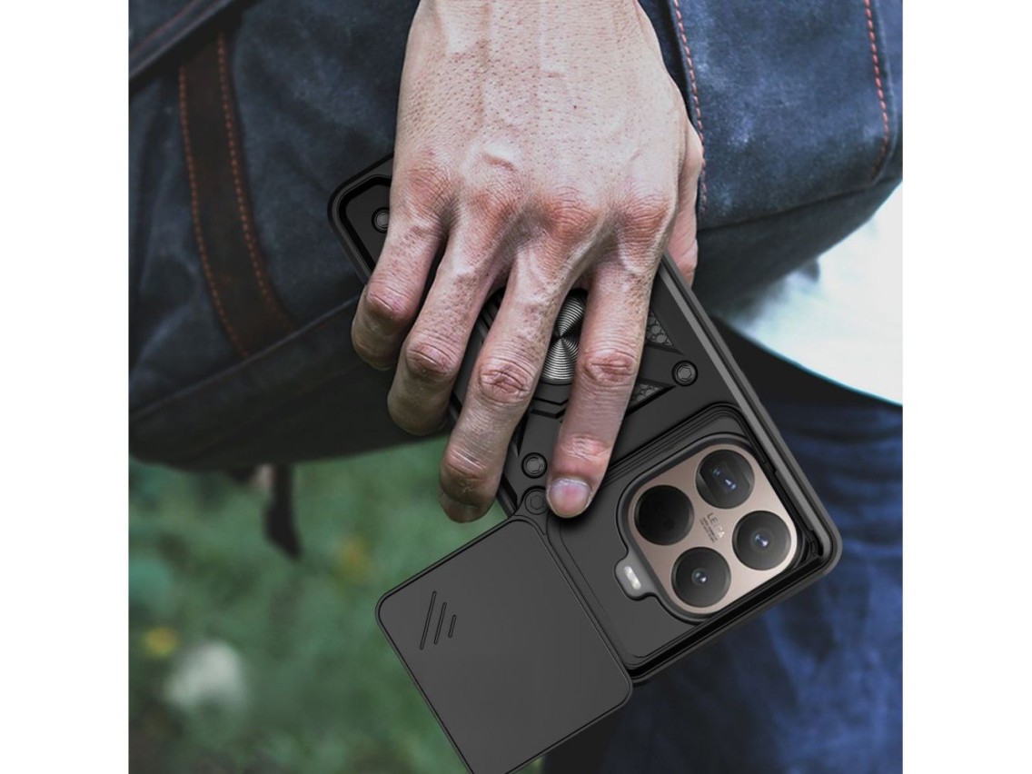 Capa Tech-Protect CamShield Pro para Xiaomi 15T Pro - Preta