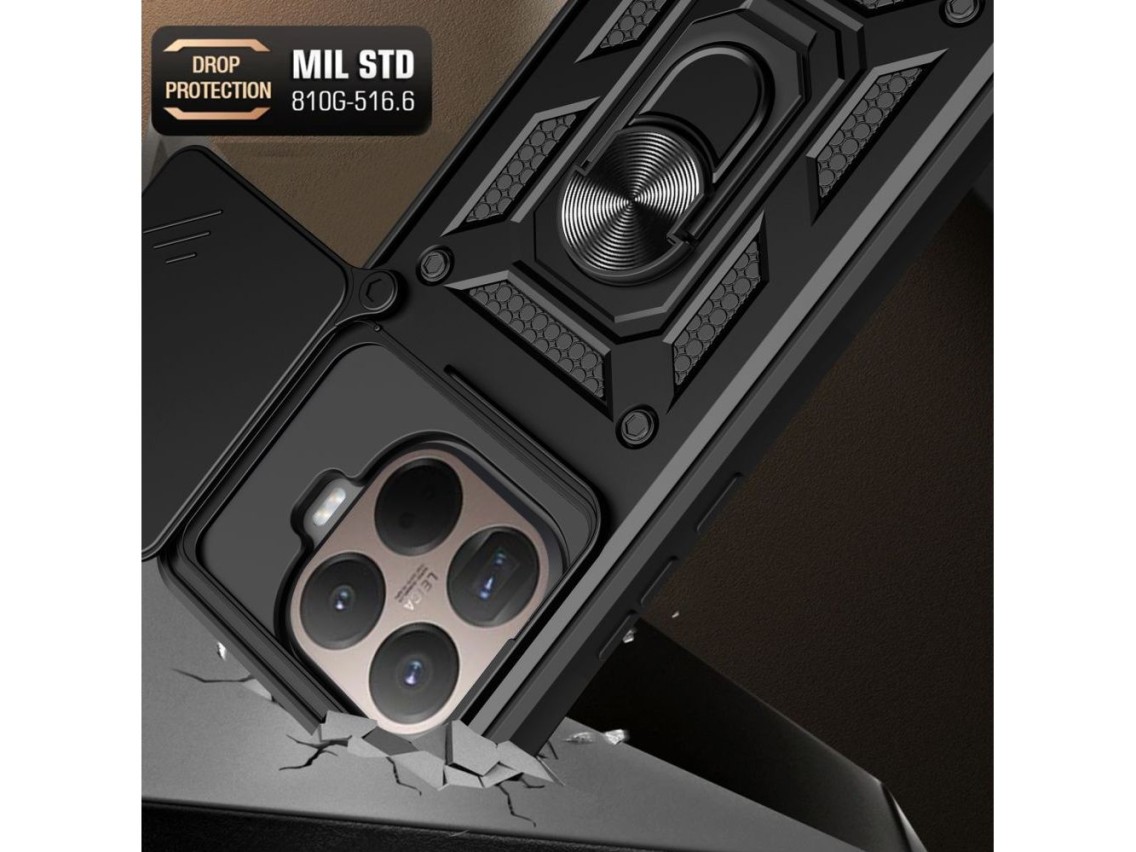 Capa Tech-Protect CamShield Pro para Xiaomi 15T Pro - Preta