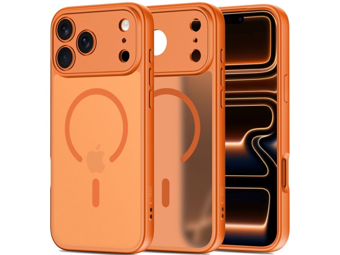 Tech-Protect BasicMag MagSafe Case for iPhone 17 Pro Max - Orange