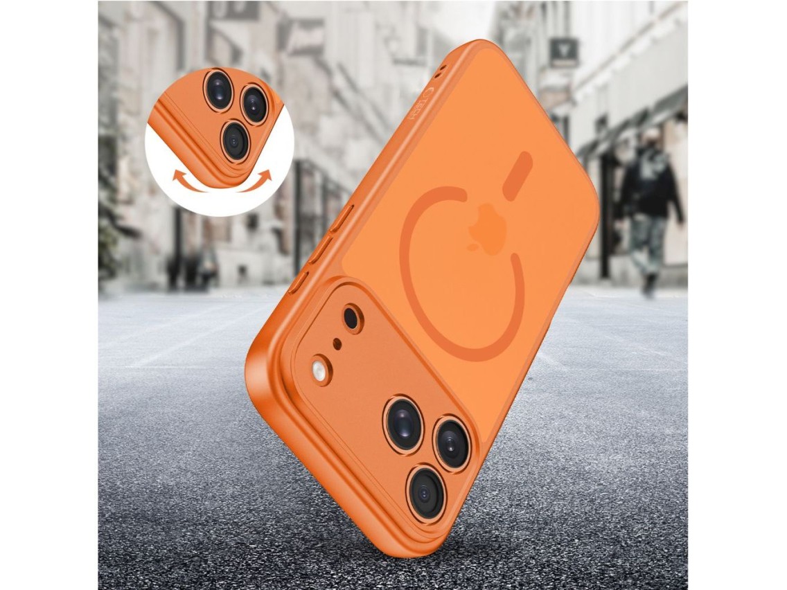 Tech-Protect BasicMag MagSafe Case for iPhone 17 Pro Max - Orange