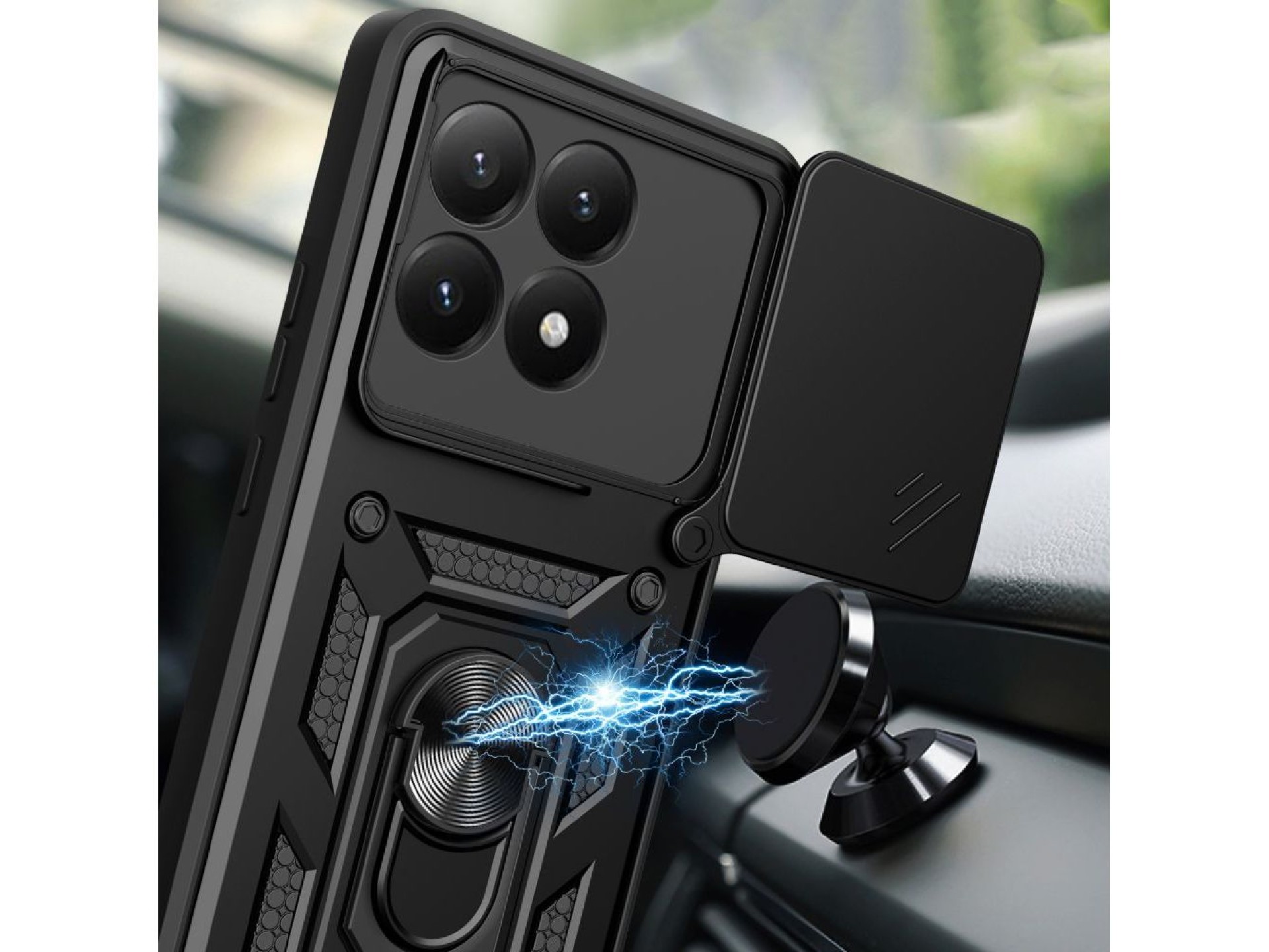 Funda Tech-Protect CamShield Pro para Xiaomi 15T - Negra