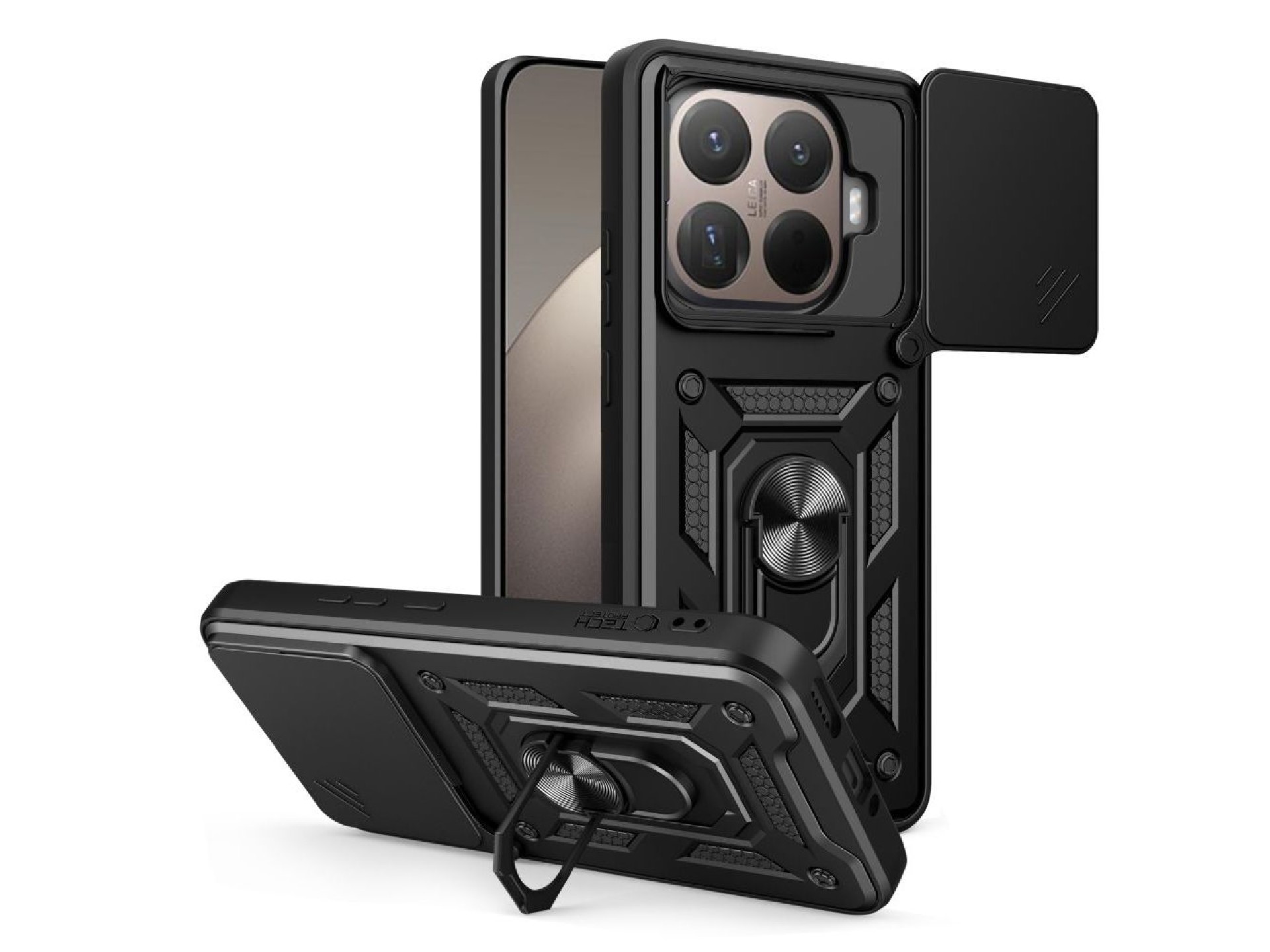 Capa Tech-Protect CamShield Pro para Xiaomi 15T Pro - Preta