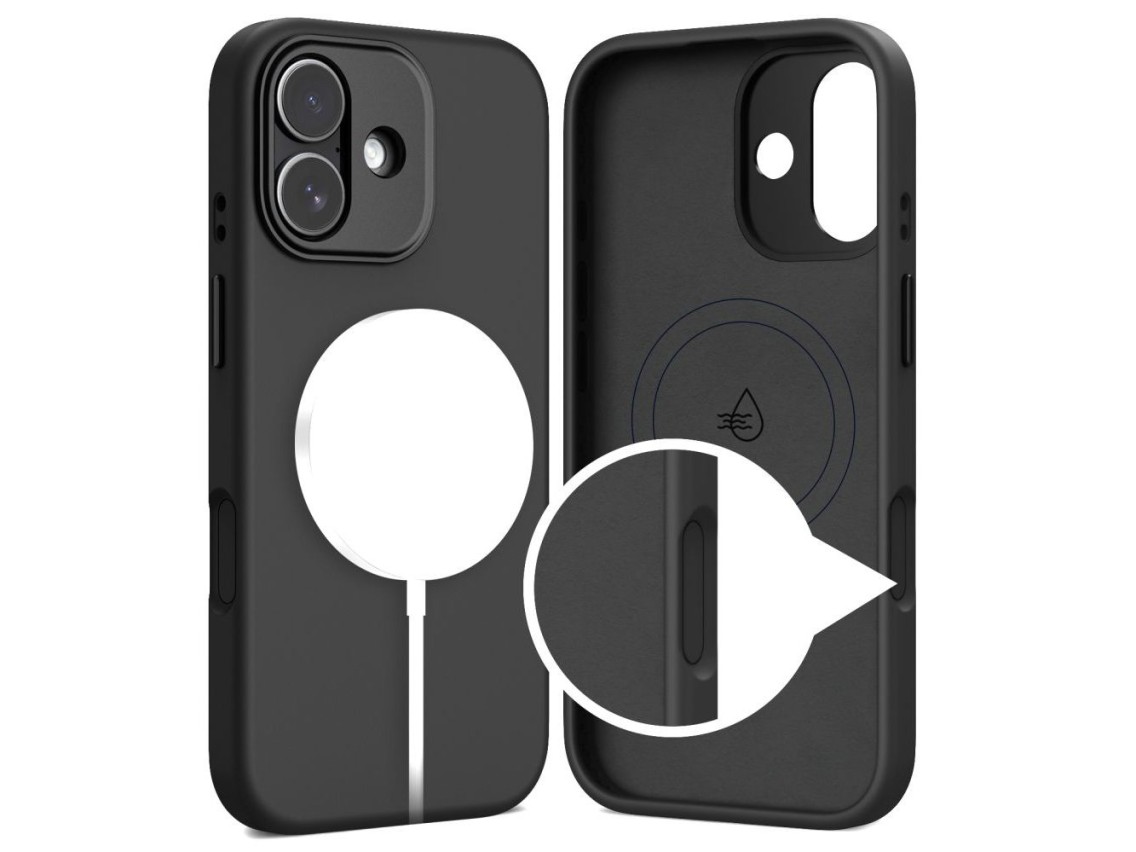Funda Tech-Protect Uniq MagSafe para iPhone 17 - negra
