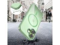 Tech-Protect MagMat MagSafe Case for iPhone 17 - Transparent Green Tech-Protect MagMat MagSafe Case for iPhone 17 - Transparent Green