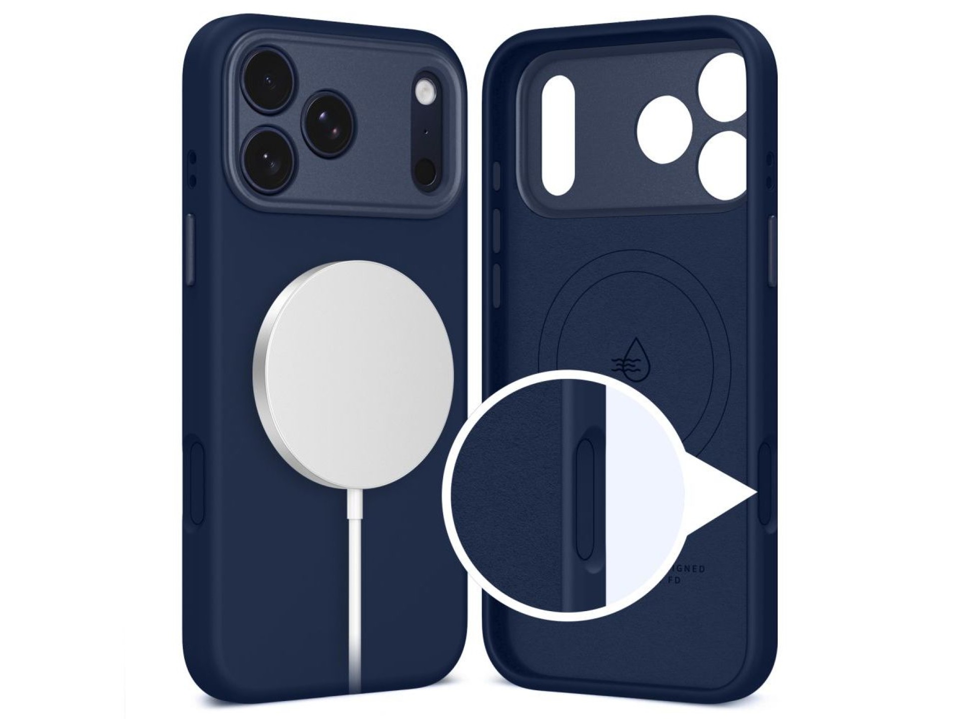 Tech-Protect Uniq MagSafe case for iPhone 17 Pro - navy blue