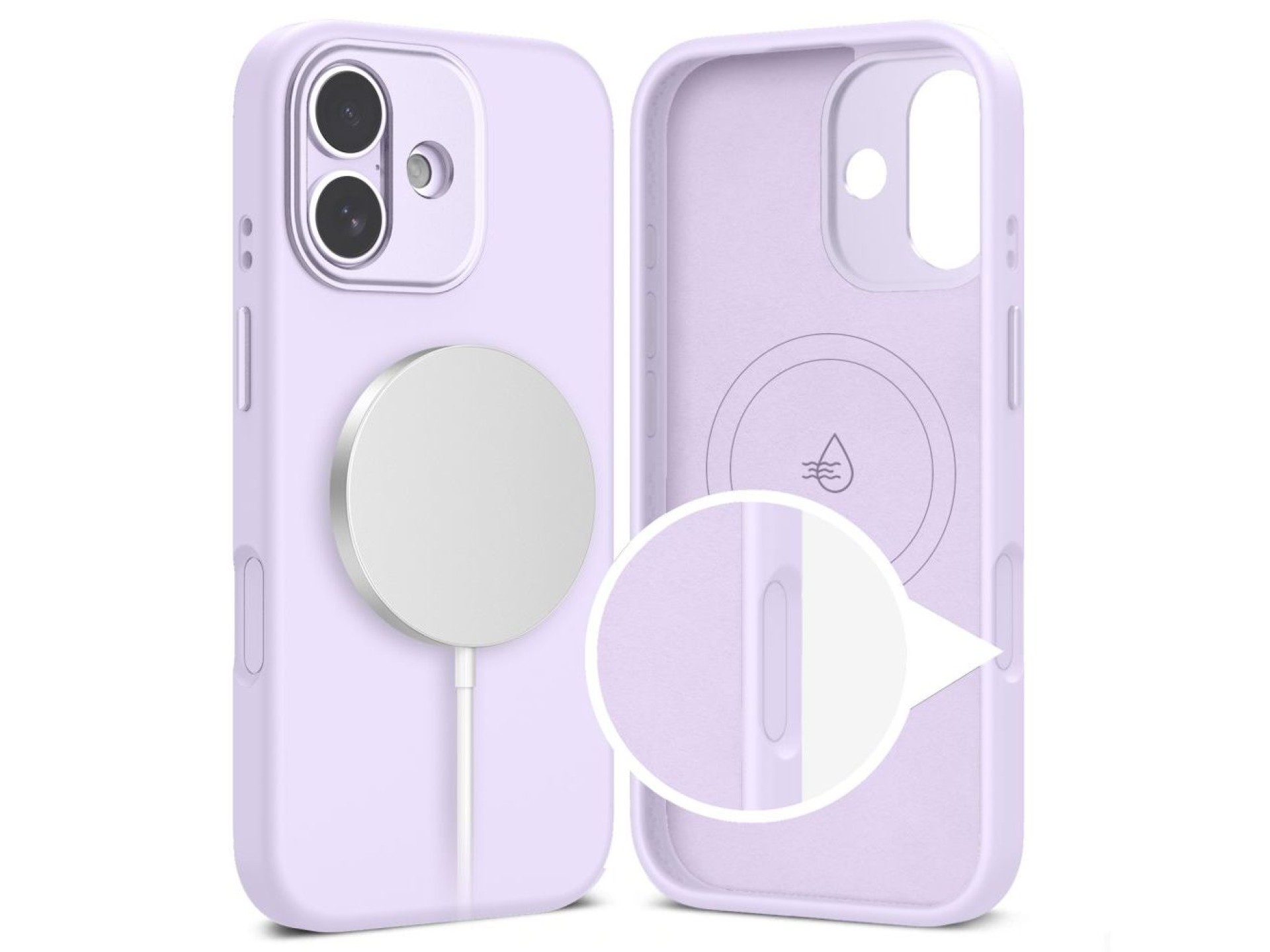 Tech-Protect Uniq MagSafe case for iPhone 17 - purple