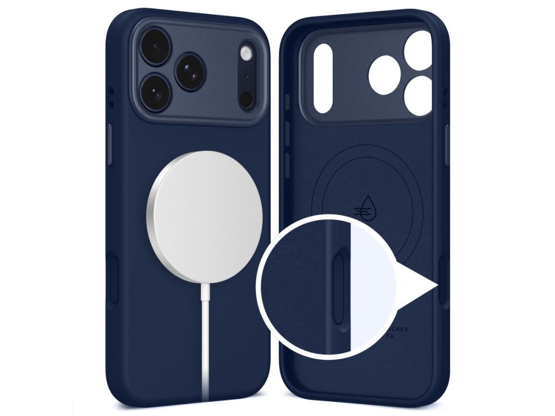 Tech-Protect Uniq MagSafe case for iPhone 17 Pro - navy blue