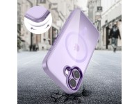 Tech-Protect MagMat MagSafe Case for iPhone 17 - Transparent Purple Tech-Protect MagMat MagSafe Case for iPhone 17 - Transparent Purple