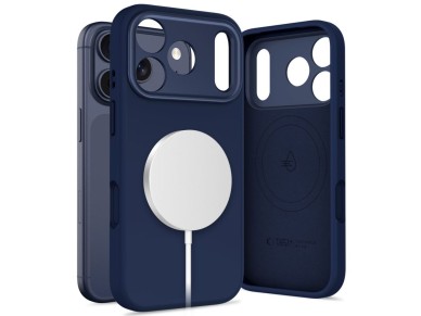 Tech-Protect Uniq MagSafe case for iPhone 17 Pro - navy blue Tech-Protect Uniq MagSafe case for iPhone 17 Pro - navy blue