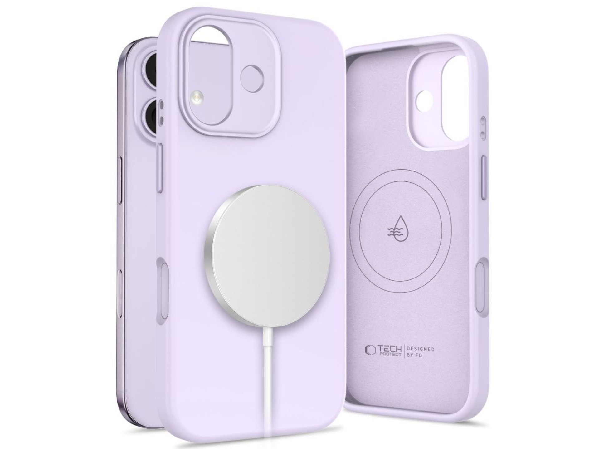 Tech-Protect Uniq MagSafe case for iPhone 17 - purple