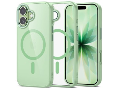 Tech-Protect MagMat MagSafe Case for iPhone 17 - Transparent Green Tech-Protect MagMat MagSafe Case for iPhone 17 - Transparent Green